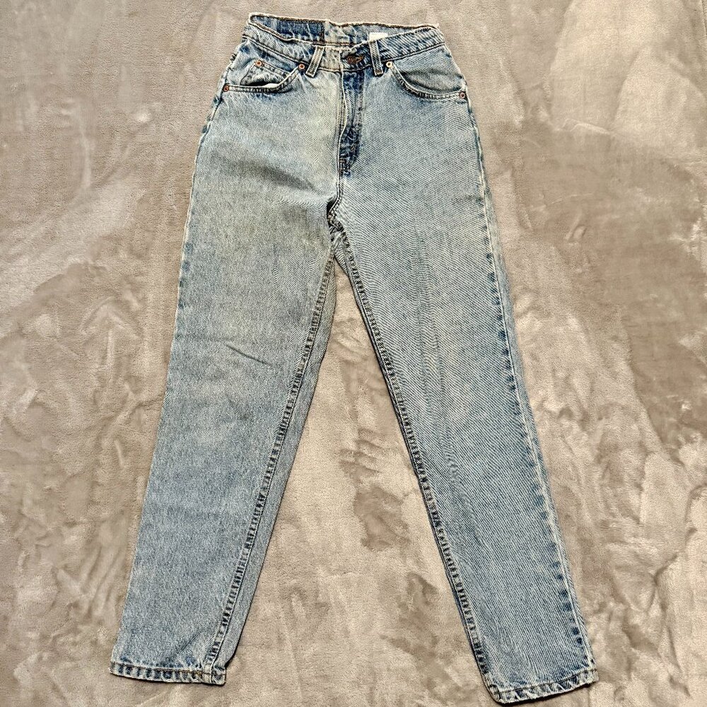 Vintage Levi’s 921 Orange Tab 921 Tapered Jeans Made in USA Size 6 Short USA 90s